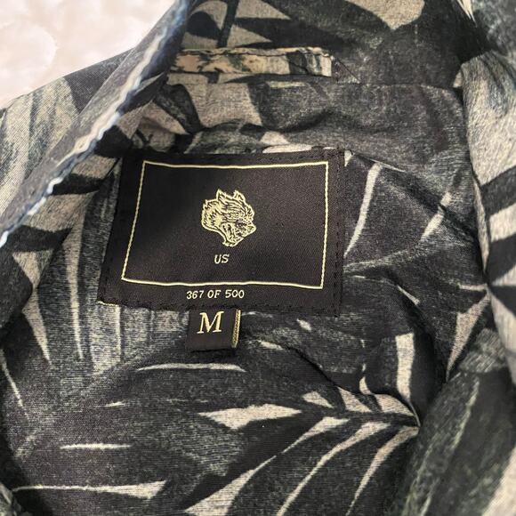 Eivil Regime Darc Sport Wolves NFGU Full Zip Jacket Mens Size Medium Athletic - Picture 3 of 10